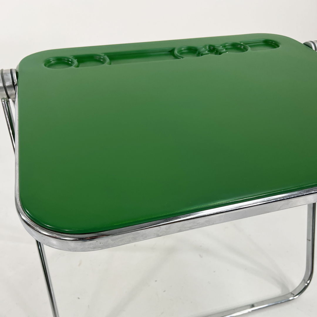 Green Platone Folding Desk by Giancarlo Piretti for Anonima Castelli, 1970s