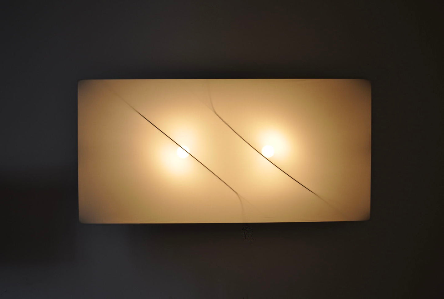 Large "Saori" wall lamp by Kazuhide Takahama for Sirrah, 1973