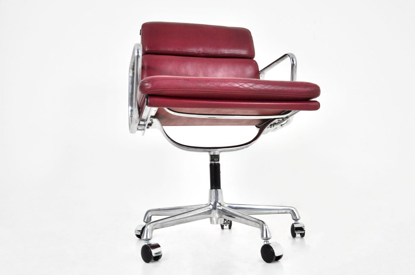 Soft Pad Office Chairs by Charles & Ray Eames for ICF, 1970s, Set of 6