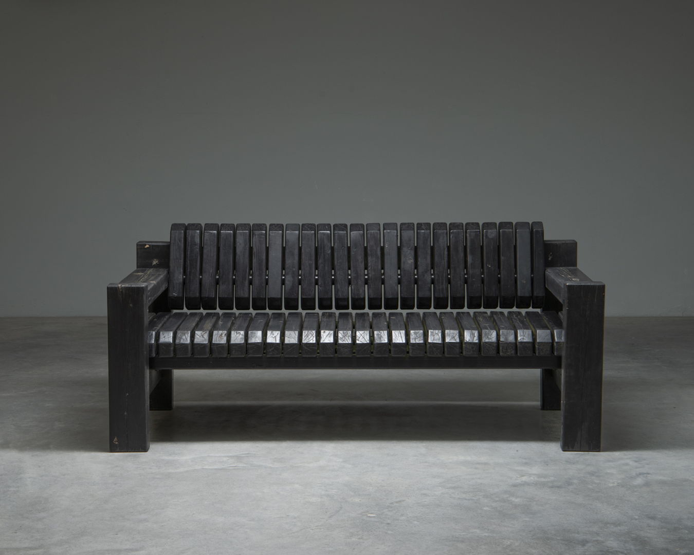 Brutalist Outdoor Bench