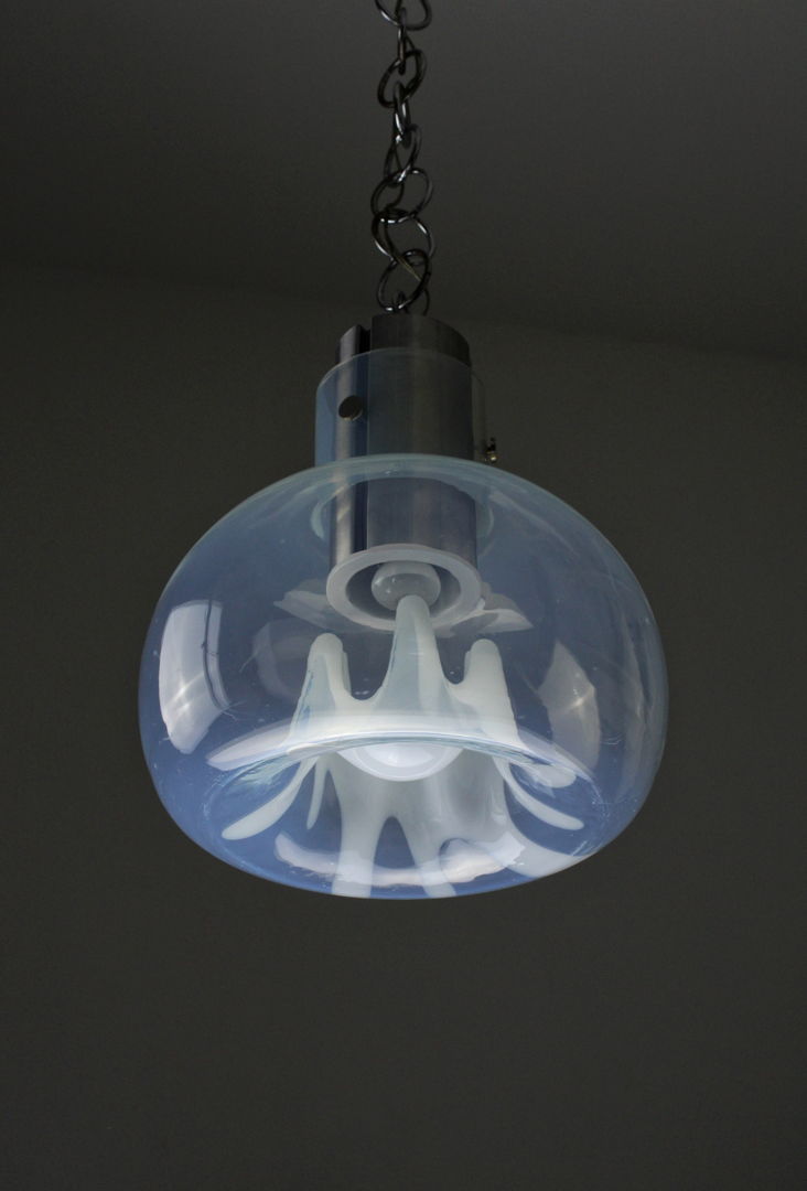 Murano glass pendant lamp by VeArt, 1970s
