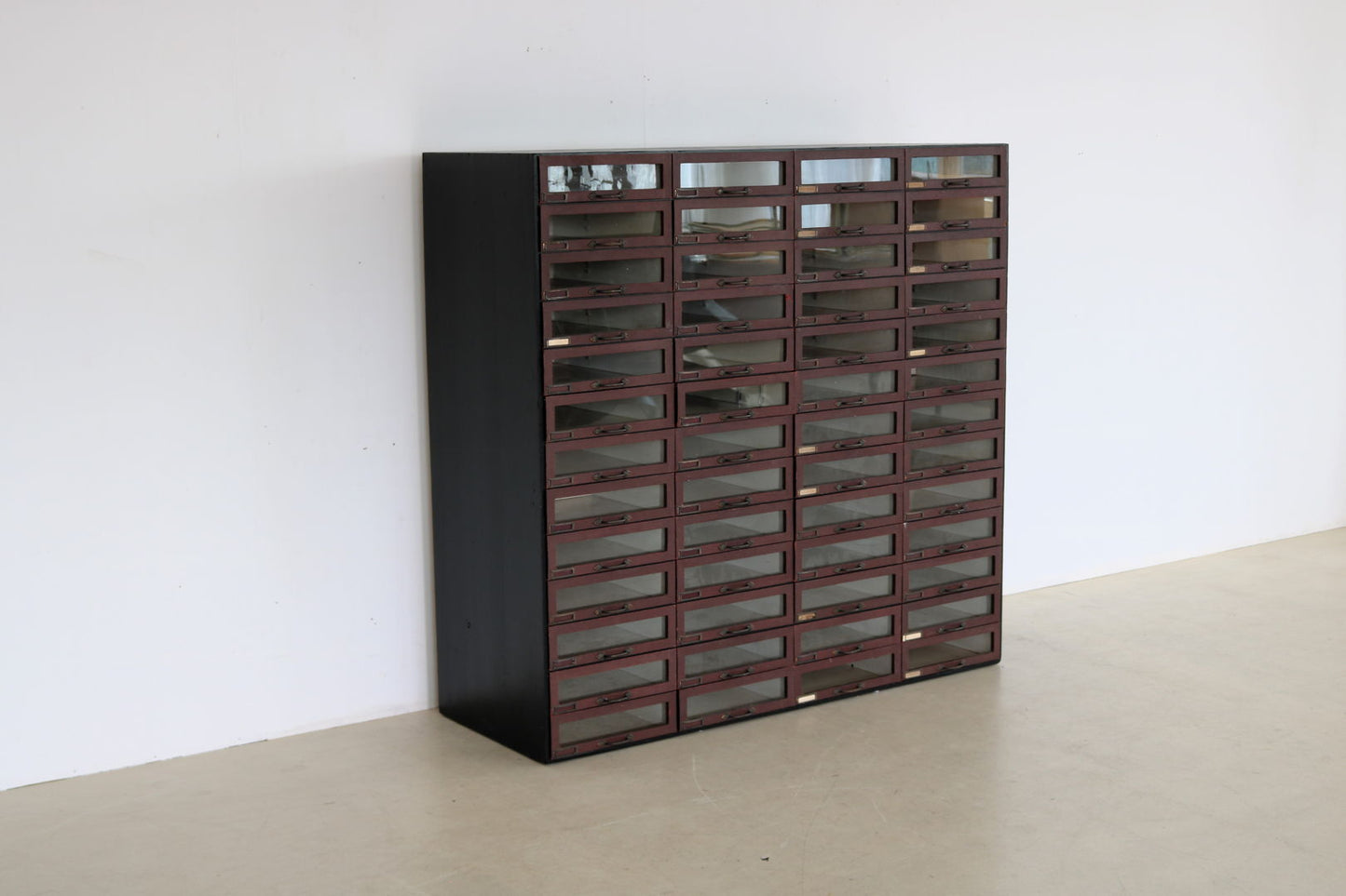 vintage filing cabinet | apothecary cabinet | chest of drawers | the 30's