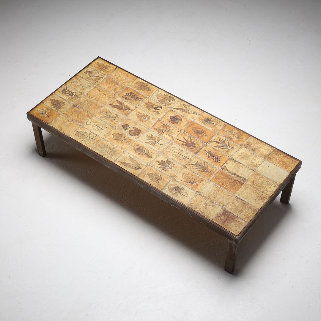 Garrigue coffee table by Roger Capron dating from the 1960s, Vallauris,  France.