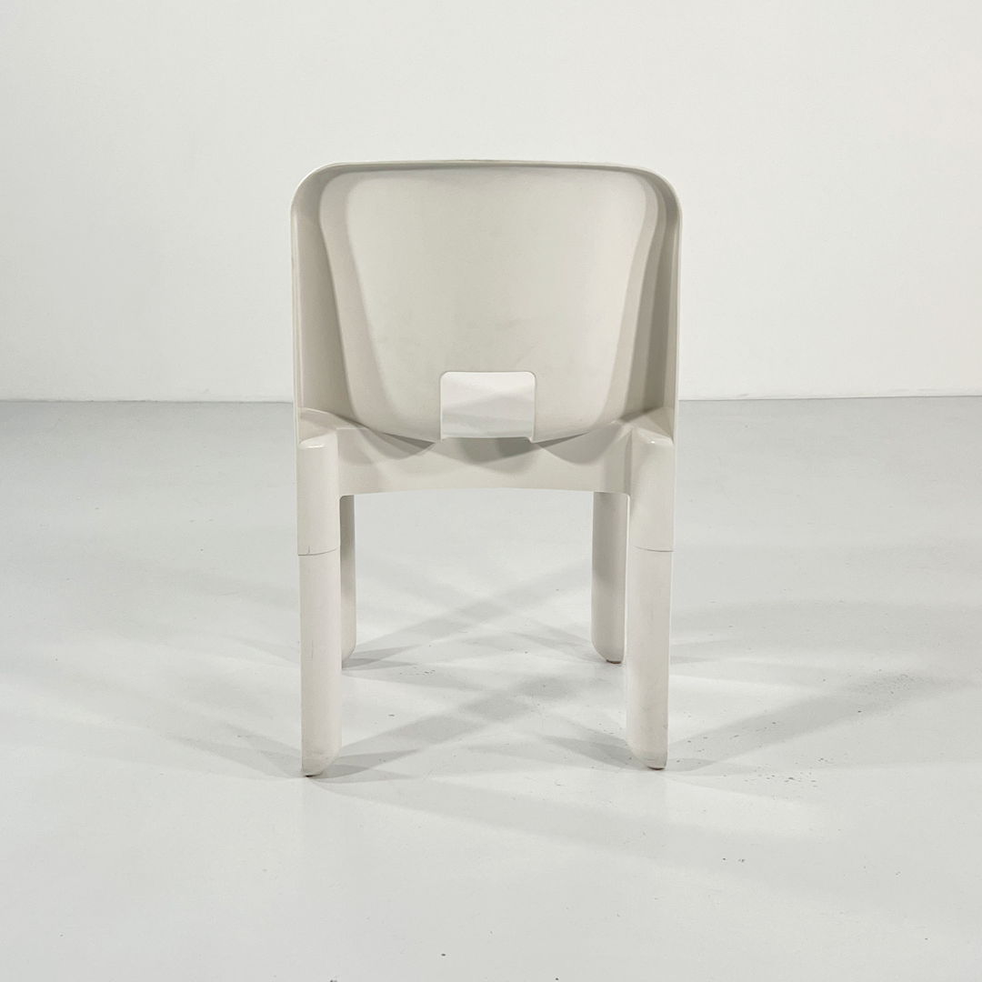 White Model 4867 Universale Chair by Joe Colombo for Kartell, 1970s