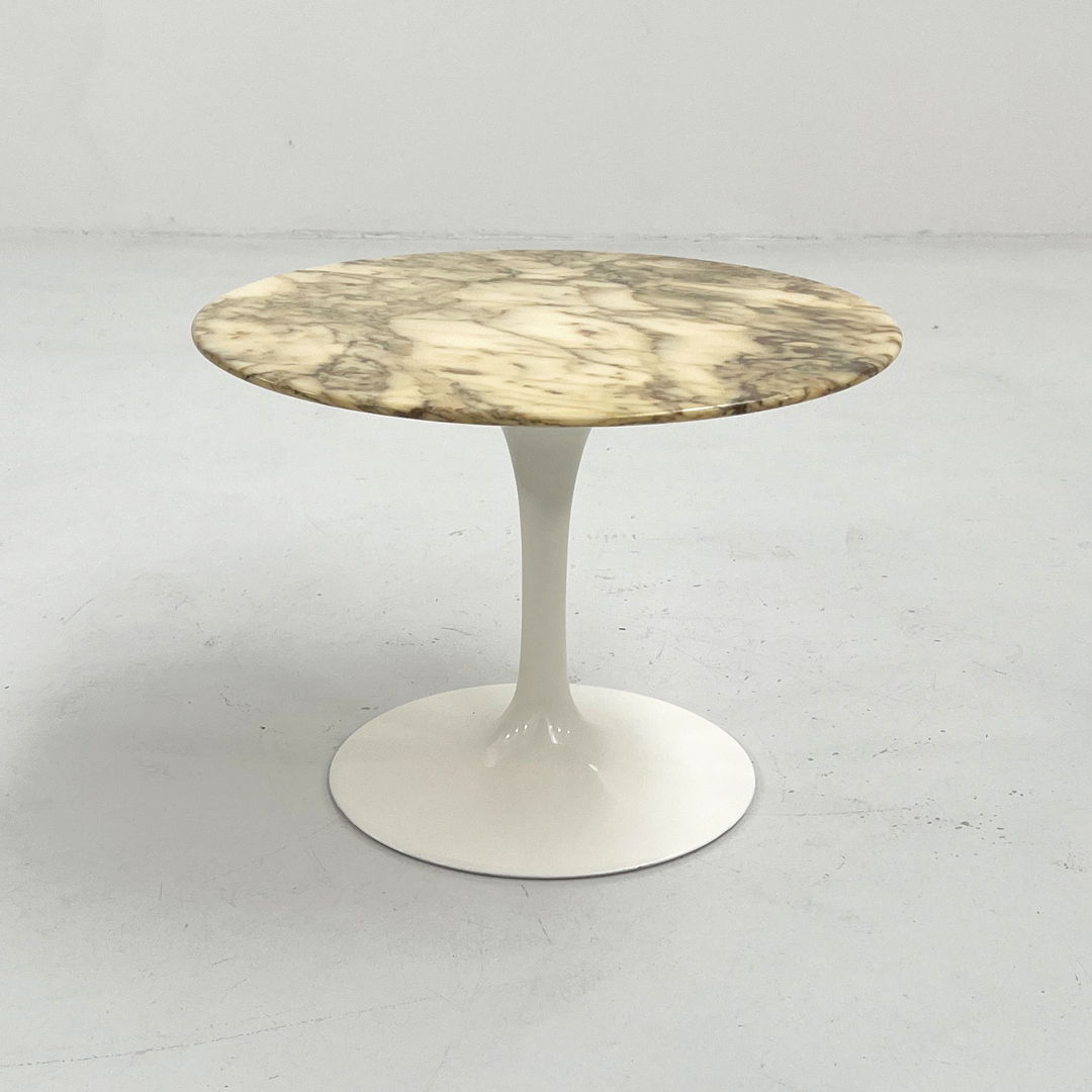 Tulip Marble Side Table by Eero Saarinen for Knoll International, 1960s