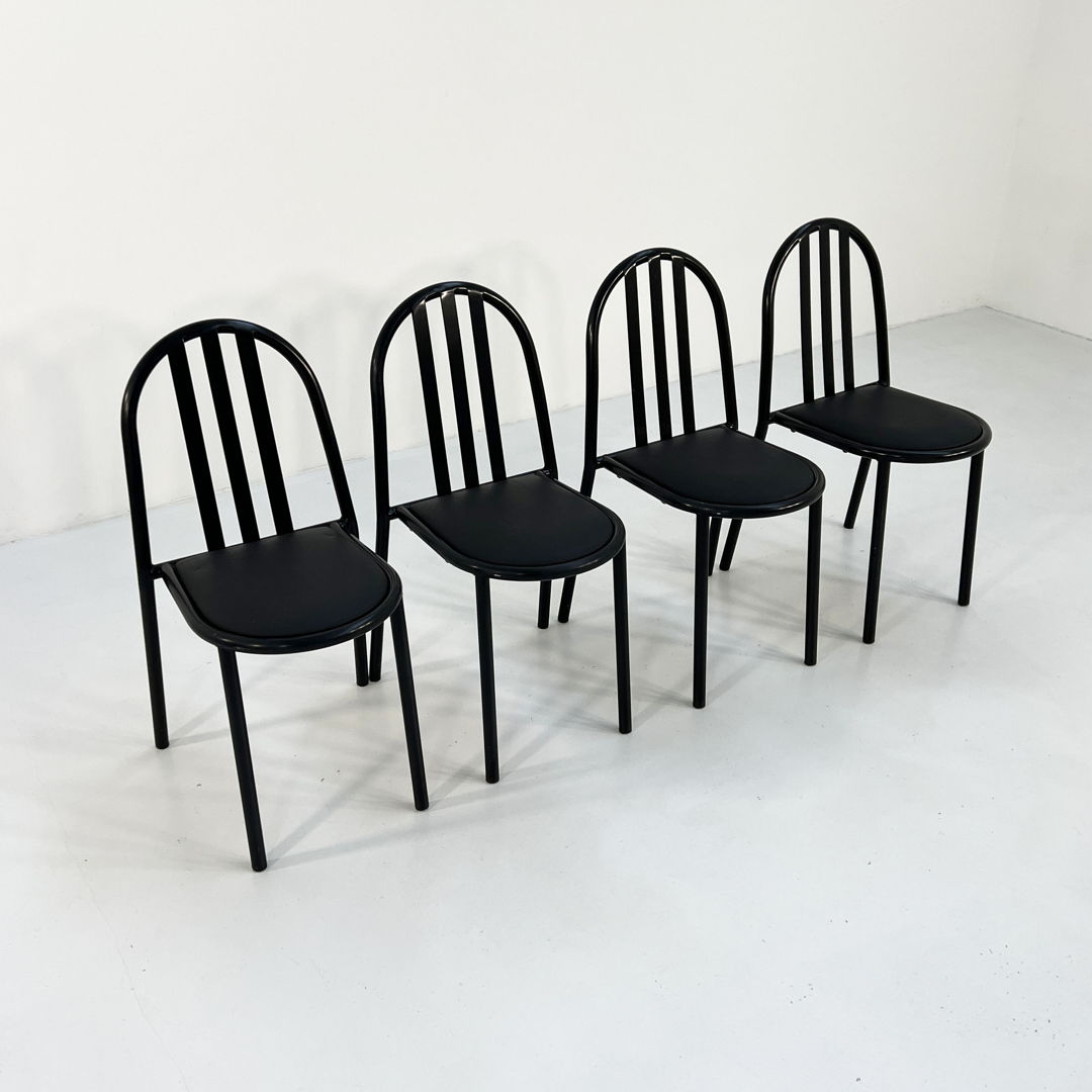 Set of 4 No.222 Chair by Robert Mallet-Stevens for Pallucco Italia, 1980s