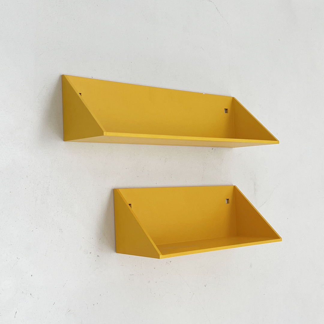 Pair of Wall Shelves Model 7717/18 by Anna Castelli for Kartell, 1970s