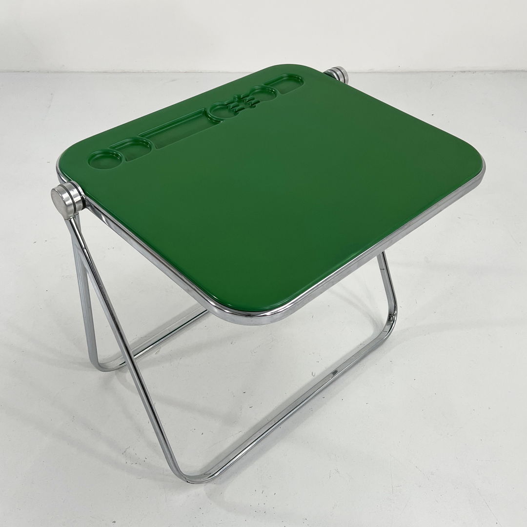 Green Platone Folding Desk by Giancarlo Piretti for Anonima Castelli, 1970s