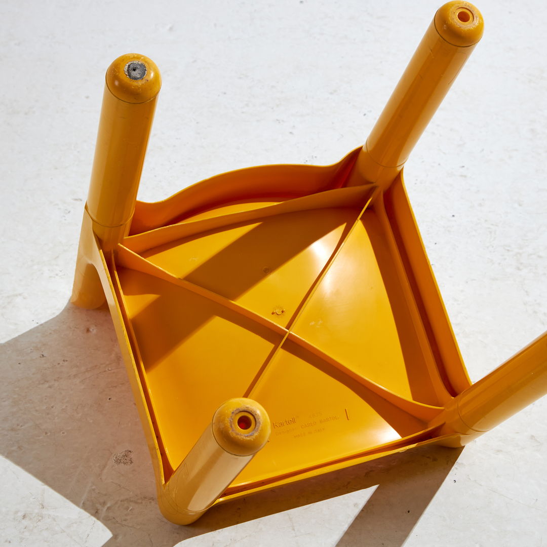 MODEL 4875 PLASTIC CHAIR BY CARLO BARTOLI FOR KARTELL