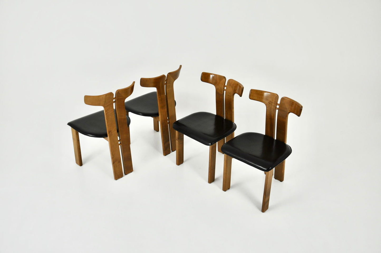 Dining Chairs by Pierre Cardin, 1980s, Set of 4