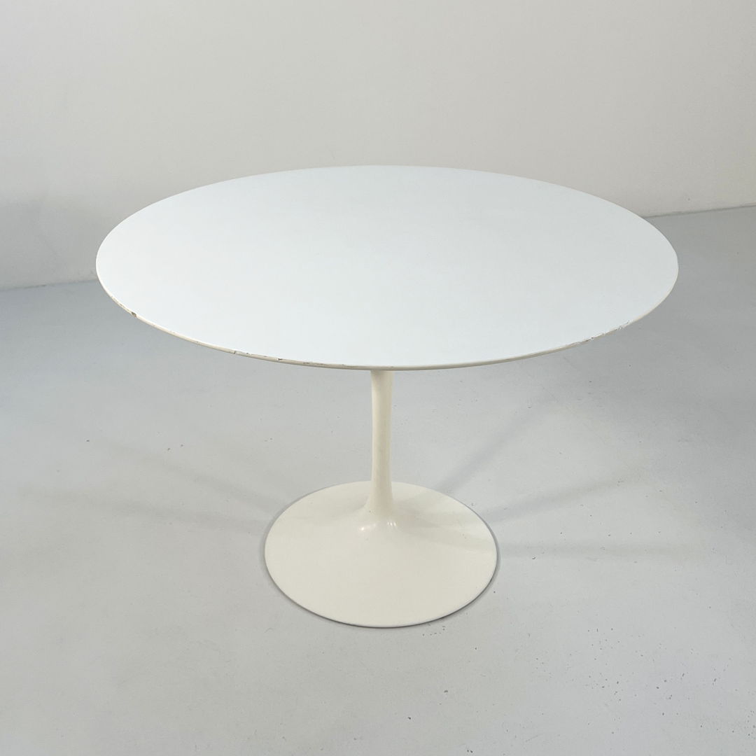 Laminated Tulip Dining Table 107 cm by Eero Saarinen for Knoll, 1960s