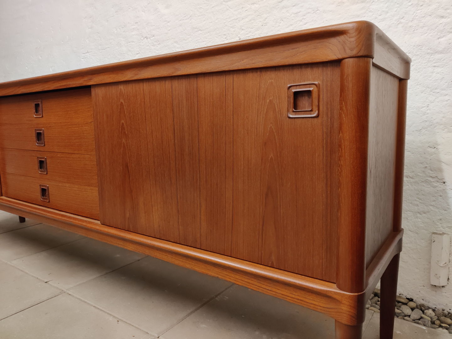 Vintage danish teak sideboard by Bramin, 60s